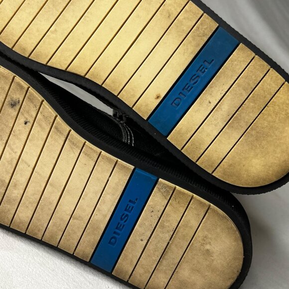 Diesel D-Cage Gray Leather Combat Boots US 9 STOCK: 01775 YPR 276 T8085 - Picture 12 of 16